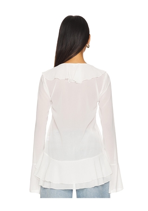 MORE TO COME Alisia Top in Ivory. Size S. Also in XS, M.
