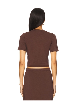 LNA Jade Top in Brown. Size M. Also in L, S, XS.