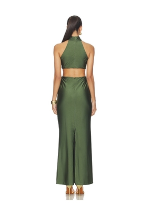 Mariandree Gaitan Corina Dress in Green. Size L. Also in S, M.