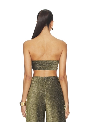 Mariandree Gaitan Emily Top in Green. Size XS. Also in S.