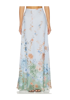 Muma World Sora Beatrice Skirt in Blue. Size XS. Also in S, M, L.