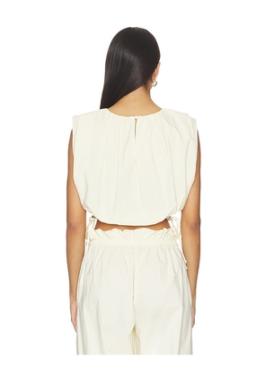 NICHOLAS Aila Top in Ivory. Size 0. Also in 2, 4, 6.