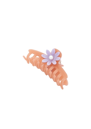 Lele Sadoughi Daisy Claw Clip in Pink.
