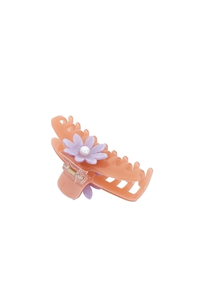 Lele Sadoughi Daisy Claw Clip in Pink.