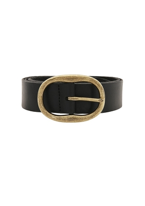 Madewell Oval Buckle Belt in Black. Size XS. Also in S, L.