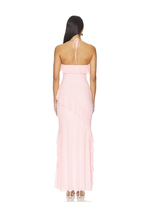 MAJORELLE Liana Gown in Pink. Size XS. Also in XXS, M.