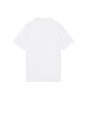 Rhone Regatta Pique Polo in White. Size S. Also in M, L, XL/1X.