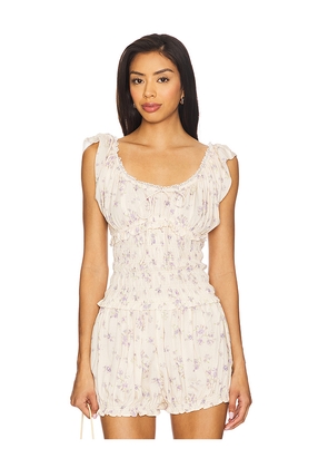 Tularosa Lori Top in Cream. Size XS. Also in S, M, L.