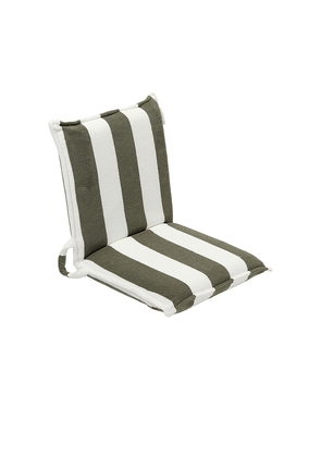 Sunnylife Terry Travel Lounger in Olive.