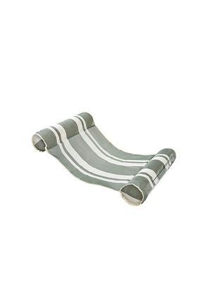 Sunnylife Mesh Hammock Float in Sage.