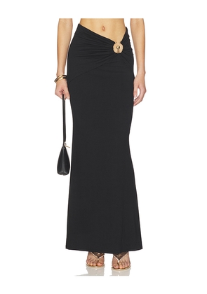 superdown Clayre Maxi Skirt in Black. Size XS. Also in XXS, S, M, L, XL.