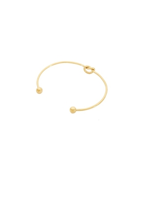 petit moments Knot Bracelet in Metallic Gold.
