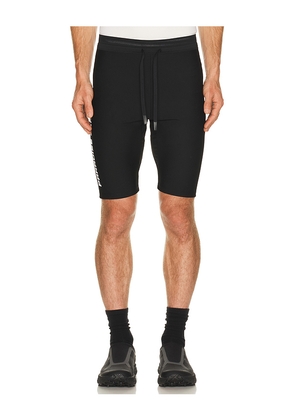 Paradise Zero Ribbed Half Tight in Black. Size S. Also in M, L, XL/1X.