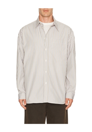 Sunflower Stable Shirt in White. Size S. Also in M, L, XL/1X, XXL/2X.