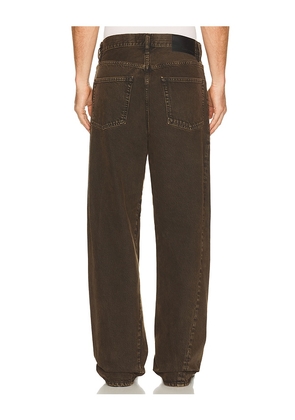 Sunflower Wide Twist Denim Pants in Brown. Size 30x32. Also in 33x32.