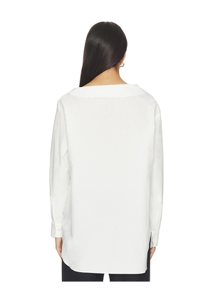 Rue Sophie Liora Shirt in White. Size XS. Also in S, M, L.