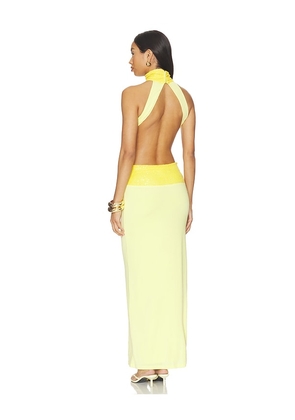 superdown Sabriana Gown in Yellow. Size XXS. Also in XS, S, M, L.