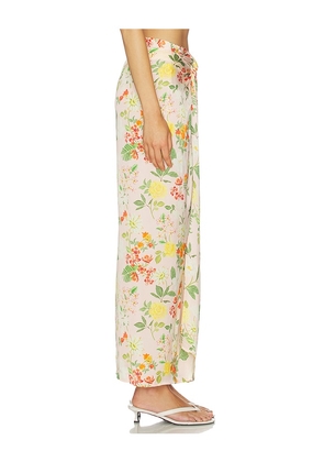 Verandah Hand Draped Floral Skirt in Multi. Size XS. Also in S, M, L, XL.