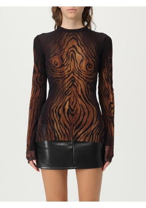 JEAN PAUL GAULTIER Top Woman color Brown