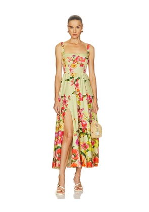 Charo Ruiz Ibiza Maui Long Dress in Yellow. Size S. Also in M, L, XL.