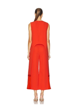 Alexis Rennes Top in Red. Size XS. Also in S, M, L.