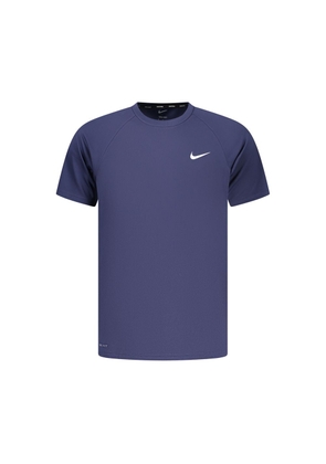 Nike Blue Polyester Men's T-Shirt - S
