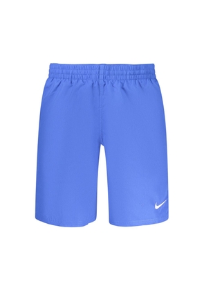 Nike Blue Polyester Men Swimwear - S