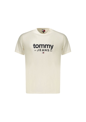 Tommy Hilfiger Bianco Cotton Men's T-Shirt - S