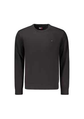 Tommy Hilfiger Black Cotton Men's Sweater - S