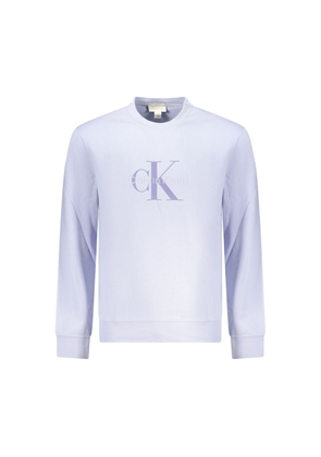 Calvin Klein Purple Cotton Sweatshirt - S