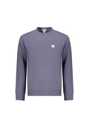 Calvin Klein Blue Cotton Sweatshirt - S