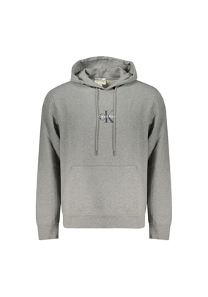 Calvin Klein Gray Cotton Sweatshirt - S