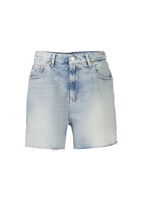 Tommy Hilfiger Azzurro Cotton Women's Short - W25