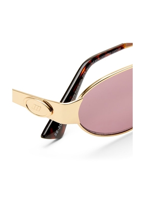 Le Specs Frostbite Sunglasses in Pink.
