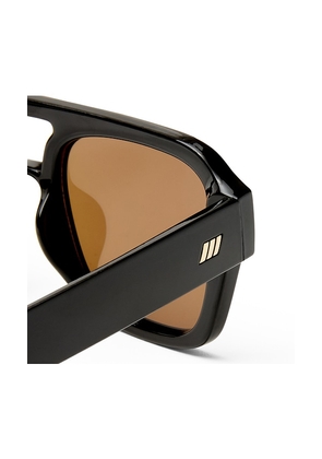 Le Specs Subzero Sunglasses in Black.