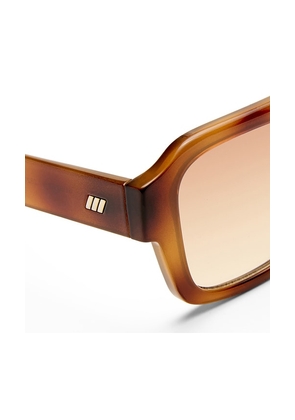 Le Specs Subzero Sunglasses in Brown.