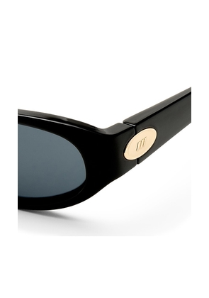 Le Specs Popalicious Sunglasses in Black.