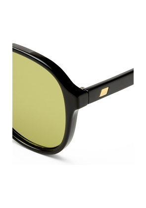 Le Specs Tragic Magic Sunglasses in Black.