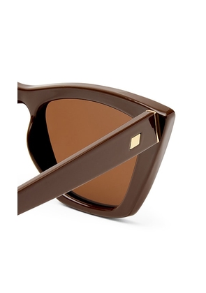 Le Specs Velodrome Sunglasses in Brown.