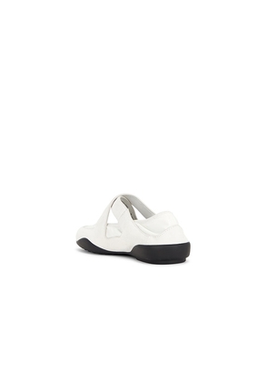 Tory Burch Romy Sport Mary Jane in White. Size 10. Also in 7, 7.5, 8, 9.