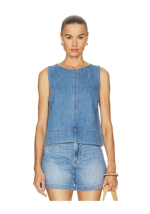 PISTOLA Rue Top in Blue. Size XS. Also in S, M, L.