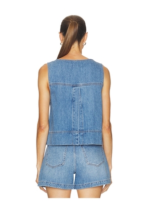 PISTOLA Rue Top in Blue. Size XS. Also in S, M, L, XL.