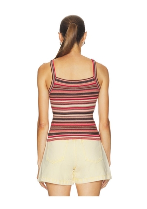 PISTOLA Frannie Sweater Tank in Coral. Size XS. Also in S, M, L.