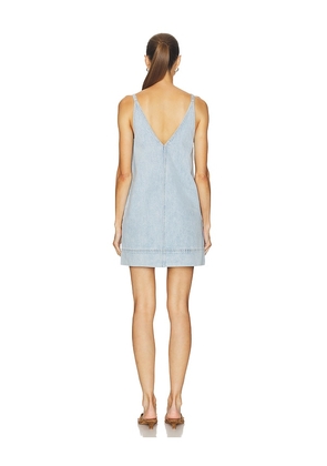 PISTOLA Tavi Pop Over Dress in Blue. Size XS. Also in L, M, S, XL.