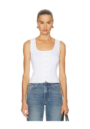 Veronica Beard Quenby Top in White. Size XS. Also in S, M.