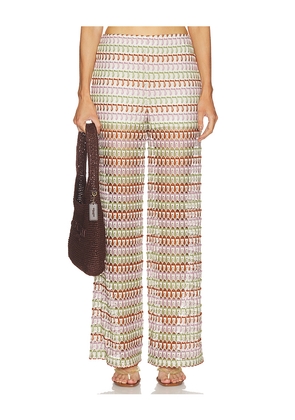 Veronica Beard Fatima Pant in Lavender,Green. Size XS. Also in S, M, L.