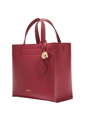 Furla Divide top handle leather tote bag - Red