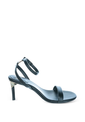 Armani Exchange buckle-fastening stiletto-heel sandals - Black