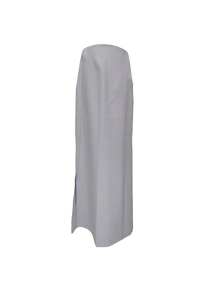 Roland Mouret Abrams folded midi skirt - Purple