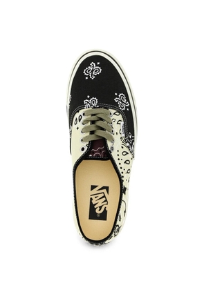 Vans Premium Authentic bandana-print sneakers - Black